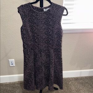 MM Lafleur Black and Pink Mini Dress